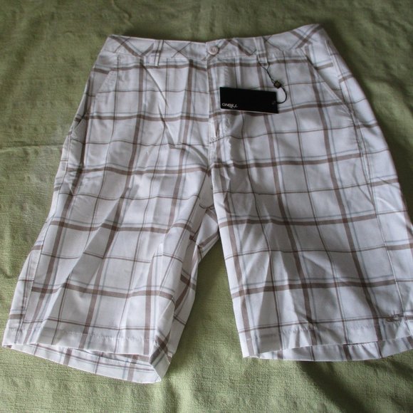 ONEILL Other - New  Golf Shorts by ONEILL Plaid Shorts  Size 34